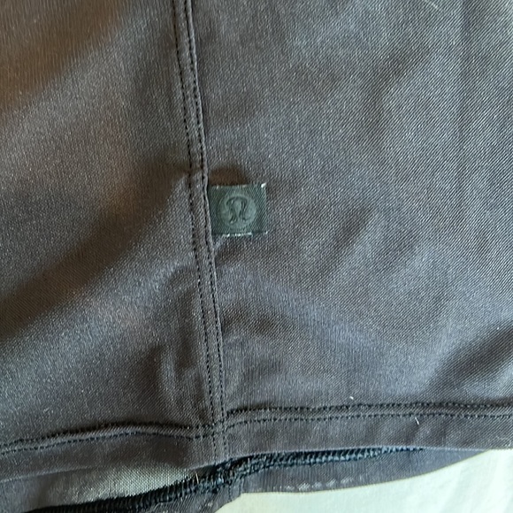 Lululemon Sheer Black crisscross tank - Picture 3 of 4